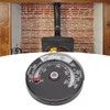 Stove Temperature Display, Magnetic Fireplace Thermometer, Fireplace Thermometer, Aluminium Alloy