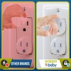 Clear Outlet Covers (50 Pack) VALUE PACK – Baby Safety