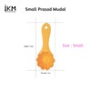 IKM Plastic Ladoo Maker Mold, Easy Laddu/Prasad Preparation Tool, Yellow