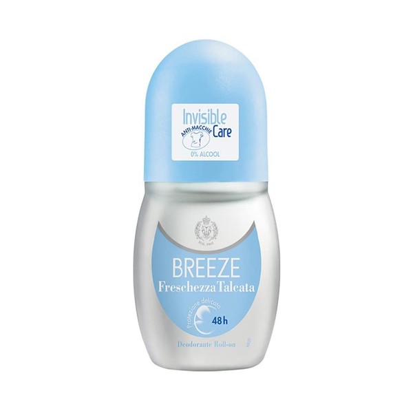 Breeze TALCATA Fresh Roll-On Deodorant 50 ml Body Care Set of 6