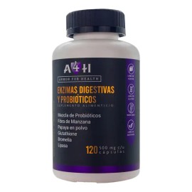 Envio Probioticos Enzimas Digestivas Suplemento 120 Caps A4h