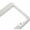 Procision Auto Labs Pack of 2 Bling Metal License Plate