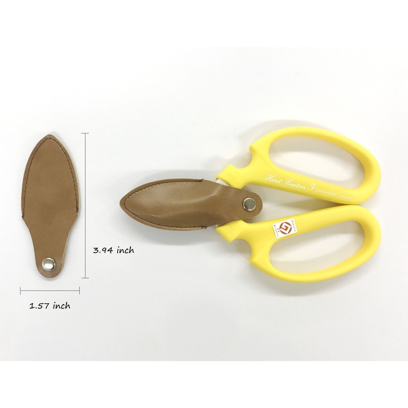 Flower Scissors Hand Creation F-170 limited color Yellow
