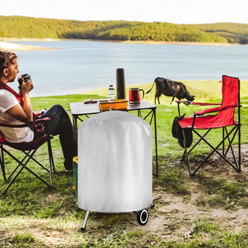 ORFOFE Gas Grill Covers Outdoor BBQ Accessories Kit Weatherproof Small