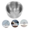 TOVINANNA Stainless Steel Shaving Bowl Heavy Duty Shave Soap Cup