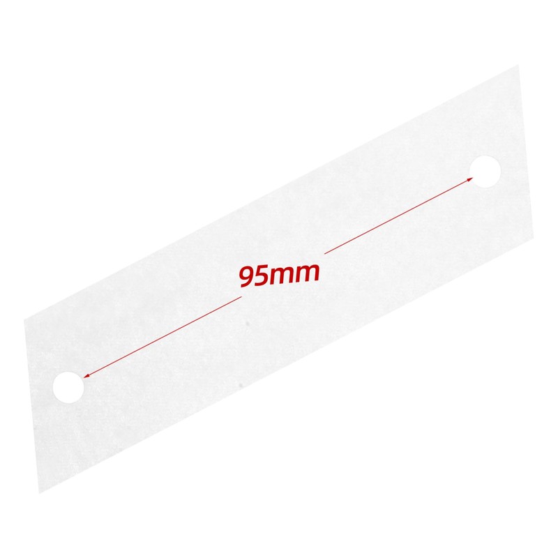 KOMBIUDA Disposable Chinrest Paper for Optometry Equipment Durable Smooth Edges
