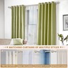 KAMANINA 1 Inch Double Curtain Rods for Windows 72 to