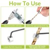 8 Piece Depth Stop Rings Set, Depth Stop for Drills