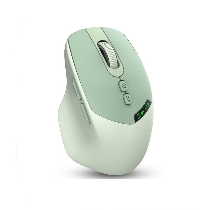 Samudgate Wireless Silent Bluetooth Mouse for Laptop - Rechargeable Dual-Mode