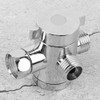 Multifunctional G1/2/2-Way 1/2 International Universal Shower Distributor Outlet Switch Valve