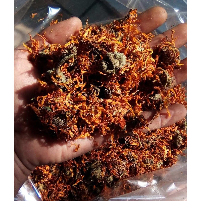 Calendula Flor Deshidratada 250g Mercadela o Maravilla para té infusiones