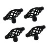 DOITOOL 4pcs Bird Door Knobs Creative Pull Handles Drawers Cabinets