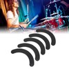 5PCS Drum Dampener Drum Gel Pads Long Strip Soft Silicone