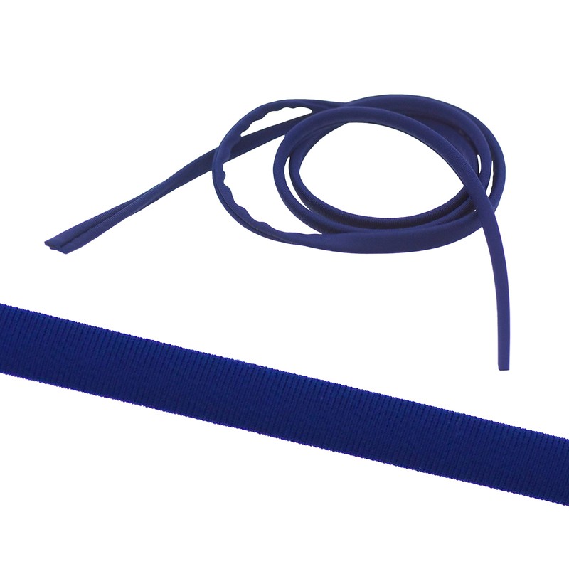 Mandala Crafts Navy Blue Soft Elastic Cord Nylon Spandex Bikini