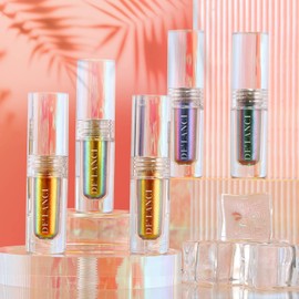 ecofavor Liquid MultiChrome Eyeshadow Kits, Unisex, Gel Formulated, Long Lasting, Intense Color Shifting, Monochrome Colorful Glow, Sparkle Shiny Eye Makeup for Beginners