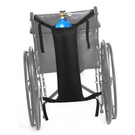OHPHCALL Wheelchair Oxygen Bottle Bag Oxford Cloth Storage Pouch Dry Wet Separation Backpack