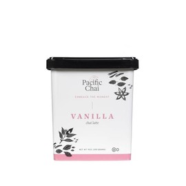 Pacific Chai Vanilla Chai Latte, Instant Powered Dry Chai Tea Latte Beverage Mix, Gluten Free, Kosher, 9 Ounce (Pack of 1)