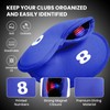 Golf Iron Head Covers Magnetic Neoprene with Numbers Printed Value