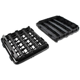 68323649AB 2PCS Big Horn Bodyside Aperture Exhauster Air Vent Set Compatible with Jeep,Dog Ram 1500 2500 3500 Replace 55055998AC 68157351AC 55055998AH 68323649AA 68157351AA