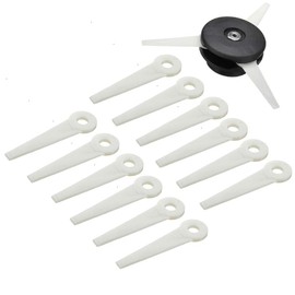 Chuancheng Strimmer Head Brush +12pcs Cutter Blade For STIHL POLYCUT 6-3 FS38 FS40 FS45