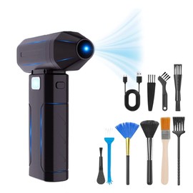 Air Duster, Electric Air Duster, Blower Strengthener (Black)