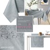 AmeliaHome Tablecloth, Lotus Effect, Water-resistant