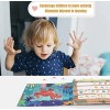Unbranded Montessori Dinosaur Activity Books Baby/toddler Quiet Busy Book