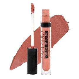 Palladio Lápiz Labial Líquido de Larga Duración, Pigmento de Alta Intensidad, Fórmula Suave y Liviana, Acabado Mate Color Crema, B. Day Suit