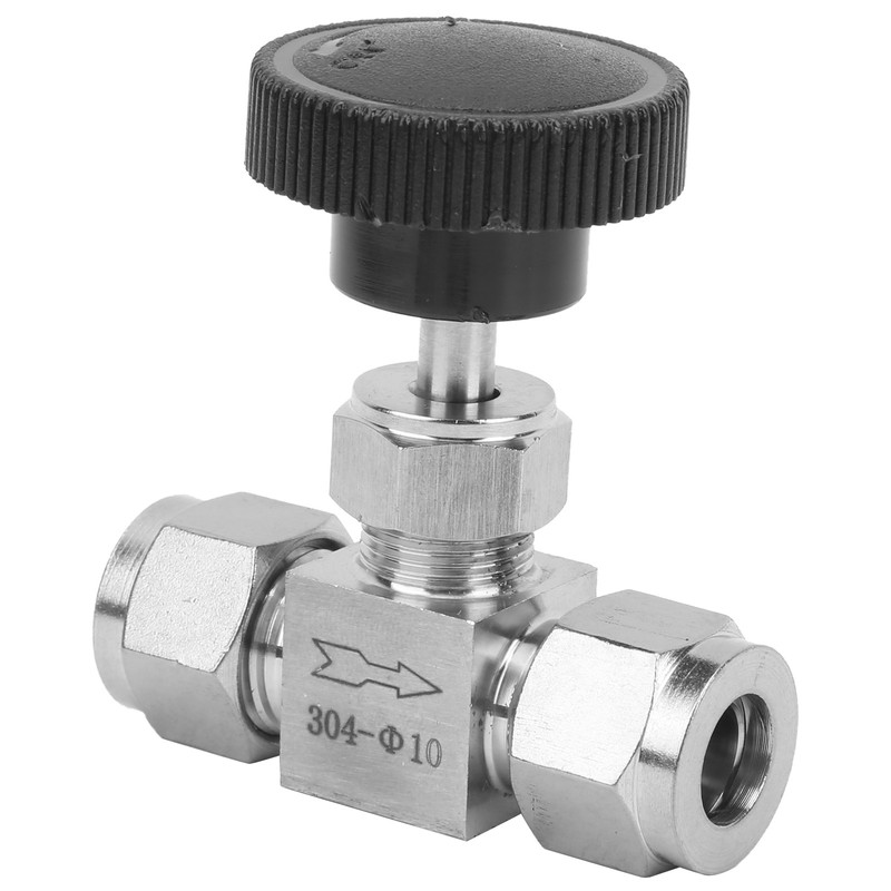 304 Stainless Steel Valve 2‑Way High Pressure Needle Flow Control