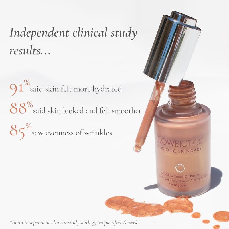 Probiotic HydraGlow Cream Oil Bronze | Bronzer Dewy Flawless Hyaluronic