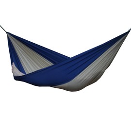 Vivere PAR24 Nylon Double Parachute Hammock - Beige/Navy