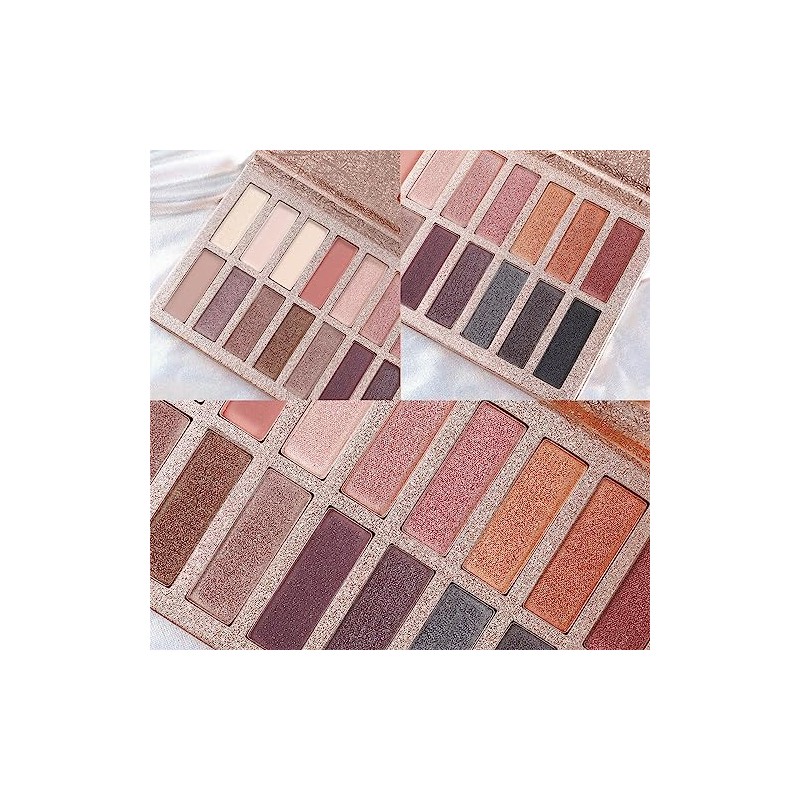 Ucanbe Cosmos Nude Eyeshadow Palette, Pro Matte Shimmer Glitter 20