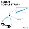 Flow Goggle Strap Kit (2-Pack) - Replacement Bungee Cord Straps