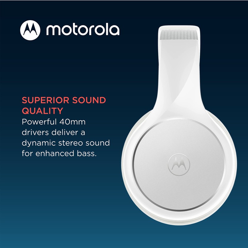 Motorola - Moto XT220 Auriculares Inalámbricos Bluetooth Plegables Linea 2022