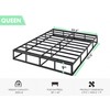 QEROMY 9 Inch High Profile Box Spring, Sturdy Metal Frame