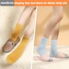 MOCOCITO 5 Pairs Fluffy Socks for Women Men Heat Holding