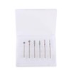 MZCMSL Russian Cuticle Drill Bit Set with Case,6pcs Cuticle Remover