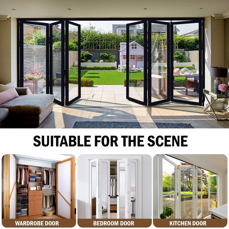 Bifold Door Hardware Repair Kit - 4 Pack Bi-fold Sliding