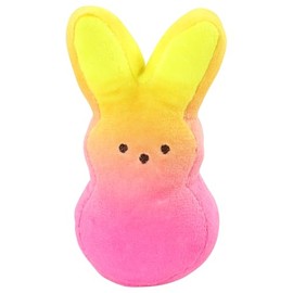 Animal Adventure | Peeps | Peluche de Conejo de Palma Coleccionable de 4 Pulgadas | Rosa Amarillo Ombre