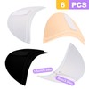 ZeriLion 3 Pairs Hook and Loop Shoulder Pads for Women