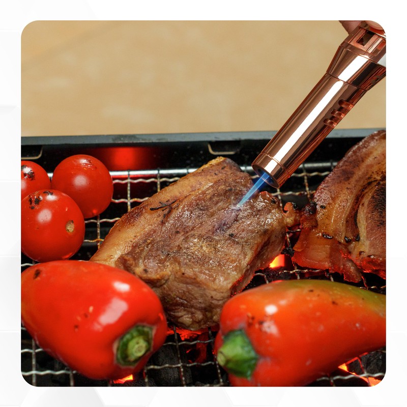 inZaynity Pen Torch Lighter - Windproof Jet Flame, Tiltable Head