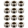Pack of 12 Circlips 8 mm Steel Adjustment Rings with