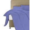 Laam Linen Luxury Plain Dyed Duvet Cover With Pillowcase Cover