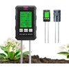 6 in 1 Soil Tester Digital pH Moisture Meter for