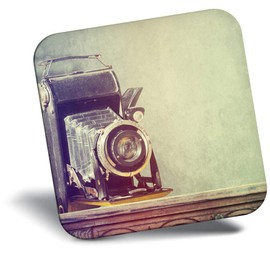 Destination Vinyl ltd Fridge Magnet - Vintage Camera Photography Photo Retro 24384