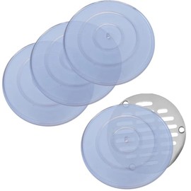 MAYTON Tapa Coladera Transparente (4X Pack)- Protege tu casa de Malos olores! (Tapacoladera)