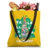 Funny Christmas Tee Falala lala Laundry Cute Christmas Tree Tote