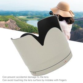 Sxhlseller Lens Hood, Portable ET-87 Reverse Camera Sun Visor Shade Protector for EF 70-200mm F2.8 USM is II Lens