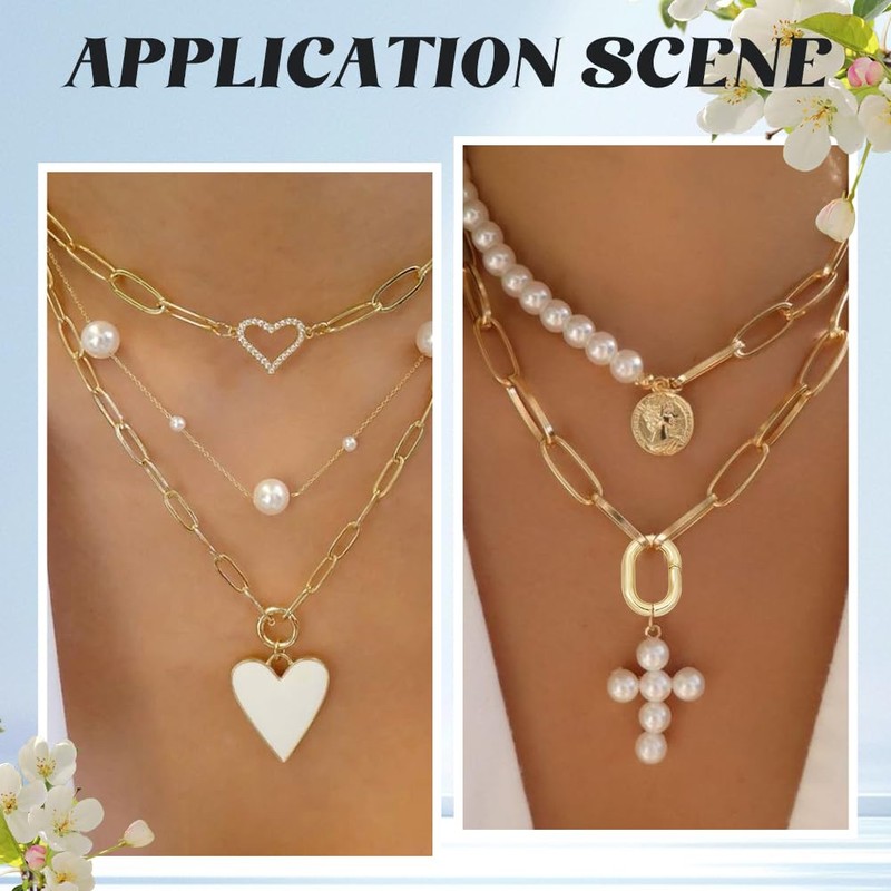 SUNNYCLUE 8Pcs 4 Styles Real 18K Gold Plated Spring O