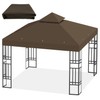10x10 Replacement Gazebo Canopy Top, 10x10 FT Gazebo Top Double